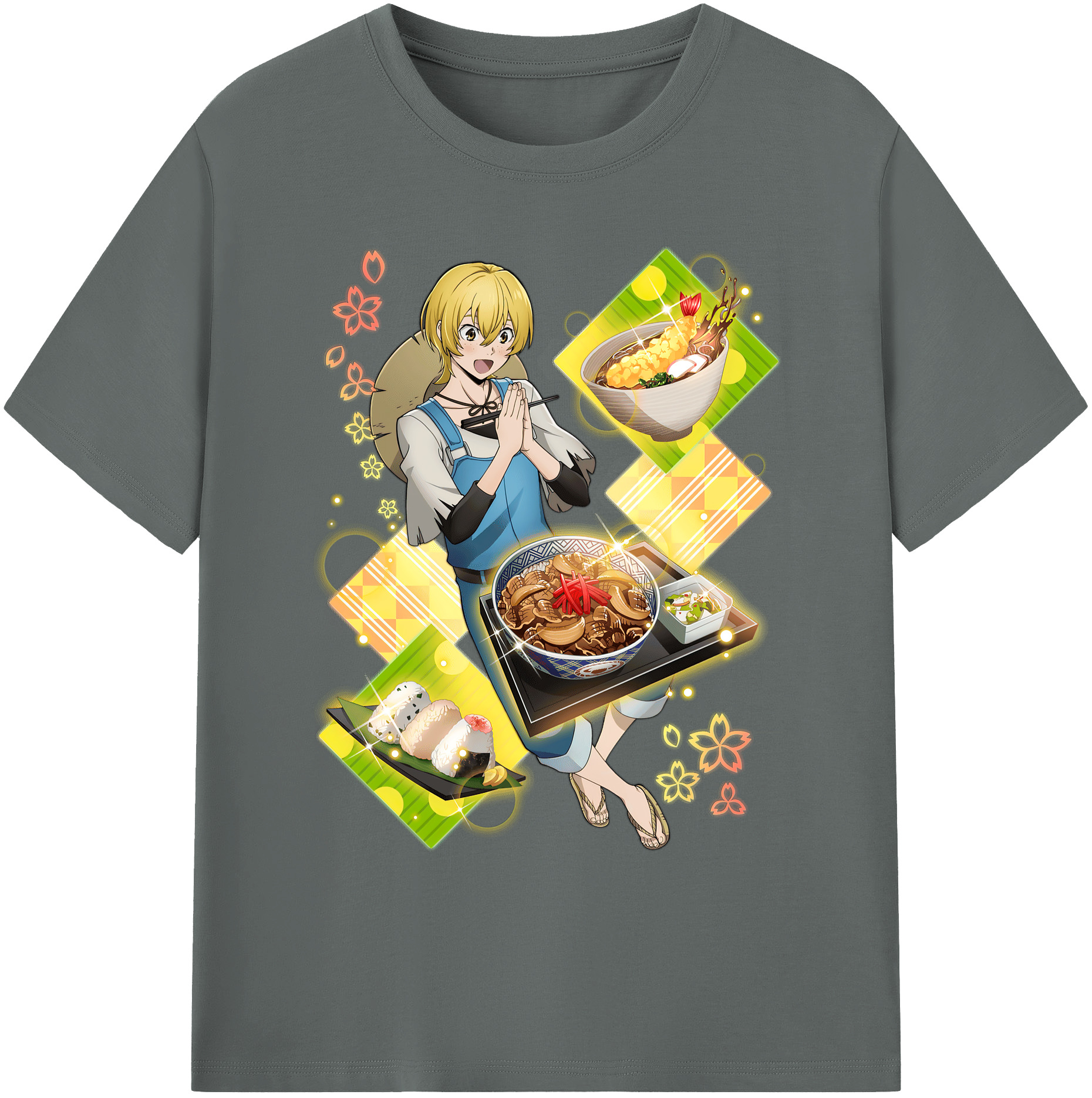 （画像用） 文豪ストレイドッグス Bungo Stray Dogs 綿100％ メンズ半袖Tシャツ｜肌触りやわらか＆通気性